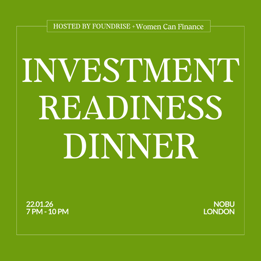 Investment Readiness Dinner - London 2026