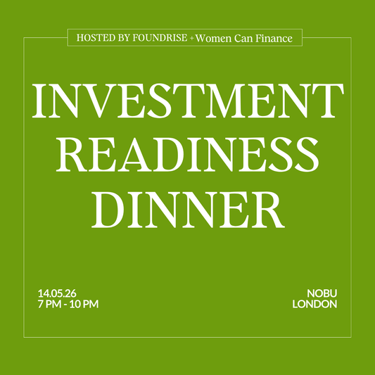 Investment Readiness Dinner - London 2026